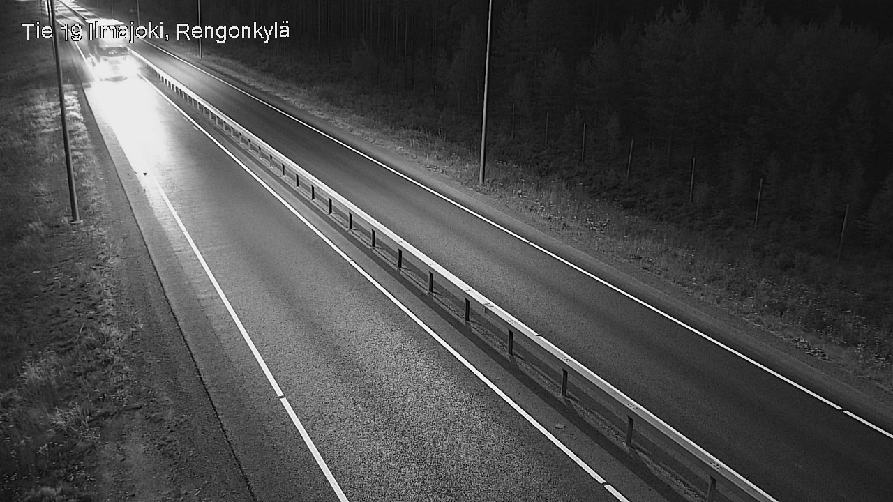 Weather Camera Image Road 19 Ilmajoki, Rengonkylä, Ilmajoki, Etelä-Pohjanmaa