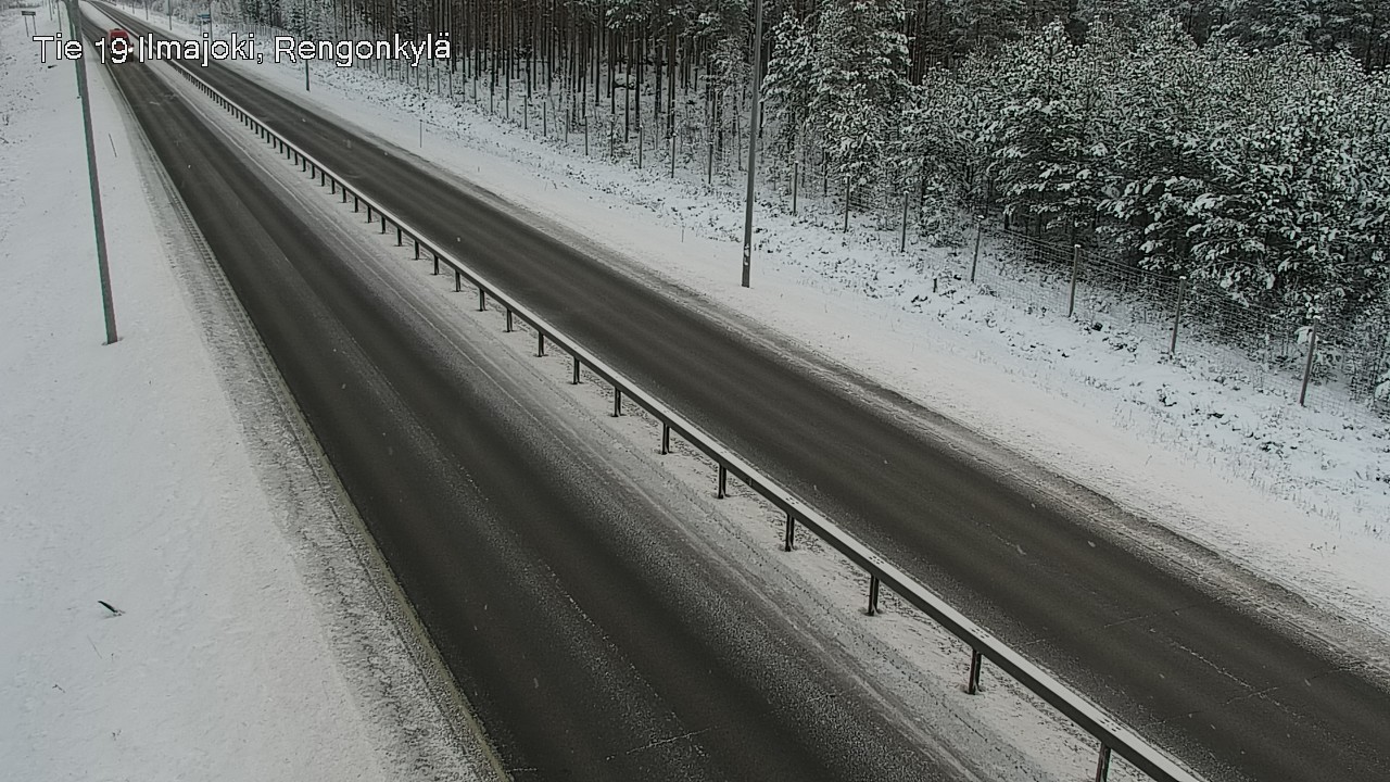 Weather Camera Image Road 19 Ilmajoki, Rengonkylä, Ilmajoki, Etelä-Pohjanmaa