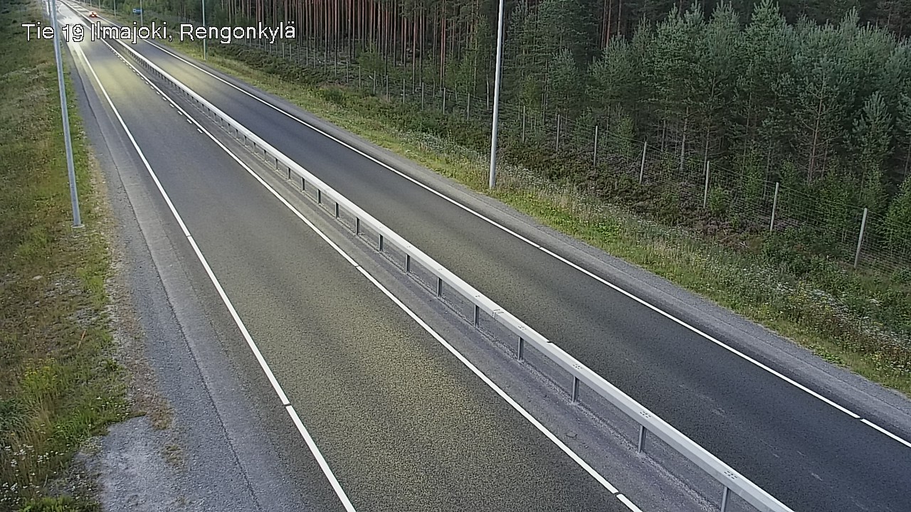 Weather Camera Image Road 19 Ilmajoki, Rengonkylä, Ilmajoki, Etelä-Pohjanmaa