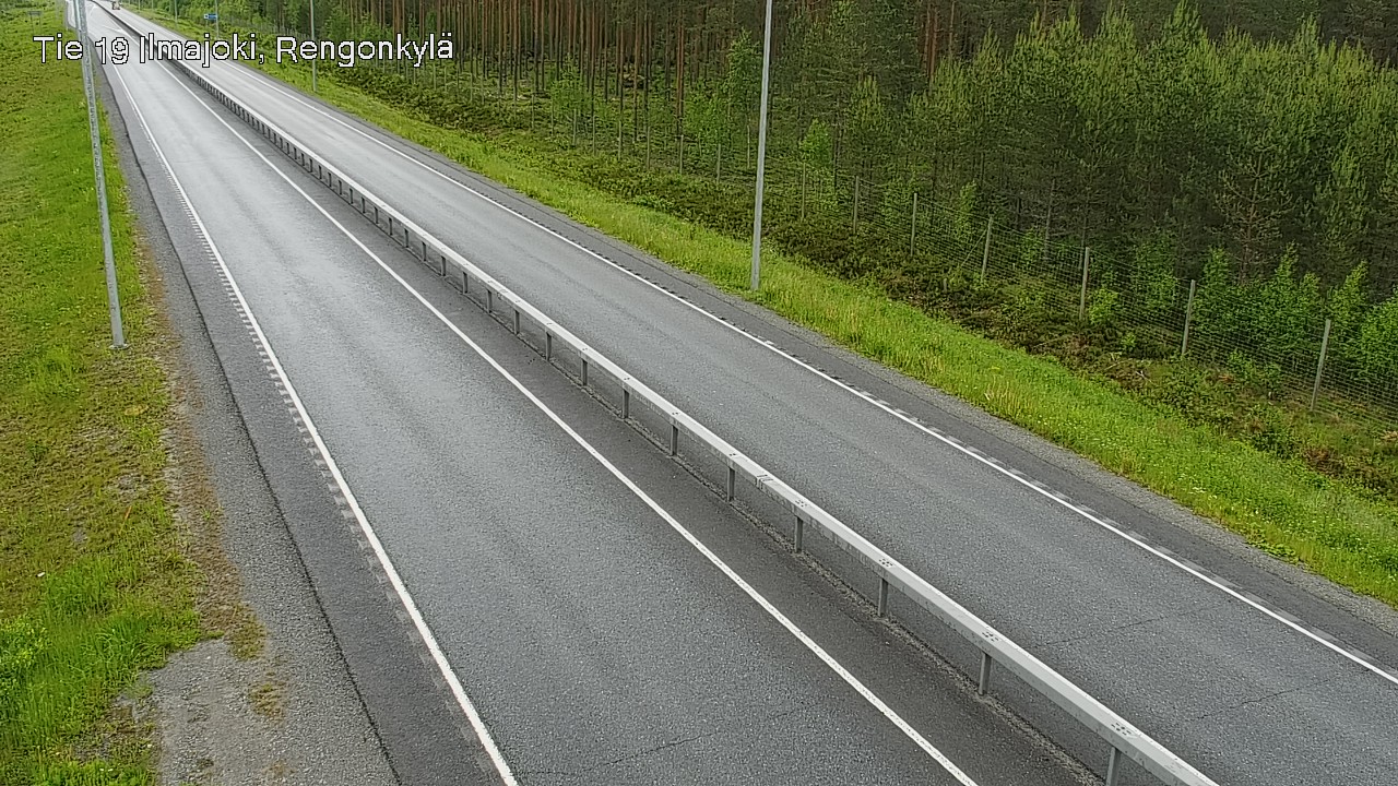 Weather Camera Image Road 19 Ilmajoki, Rengonkylä, Ilmajoki, Etelä-Pohjanmaa