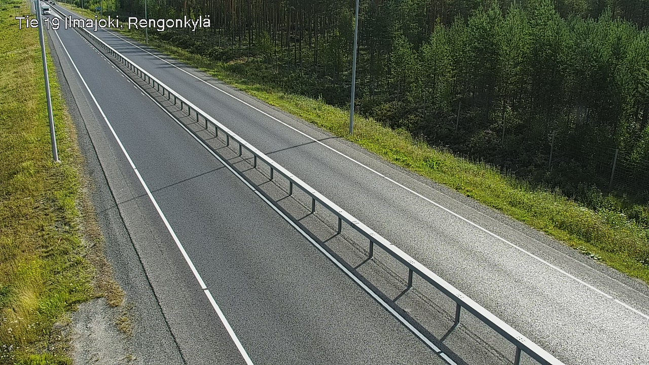 Weather Camera Image Road 19 Ilmajoki, Rengonkylä, Ilmajoki, Etelä-Pohjanmaa