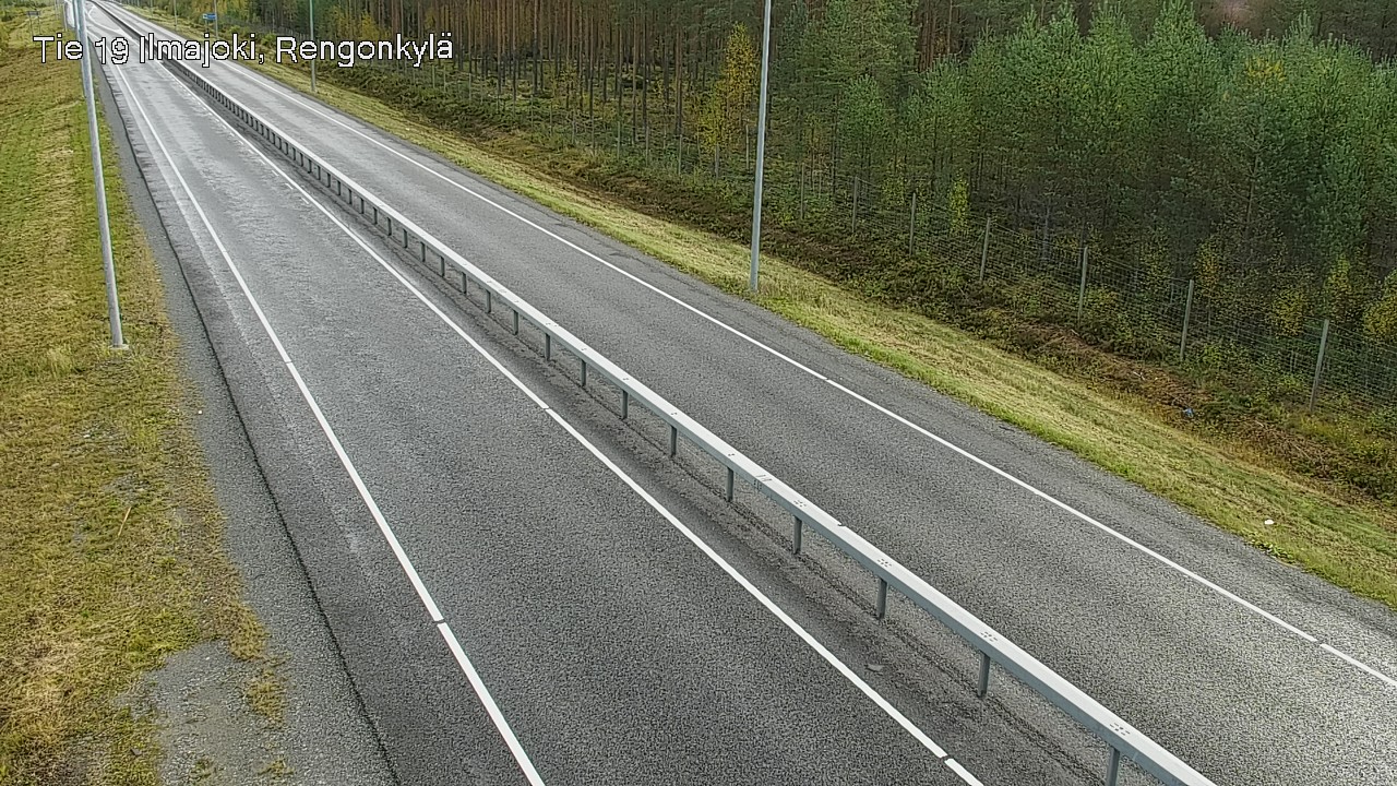 Weather Camera Image Road 19 Ilmajoki, Rengonkylä, Ilmajoki, Etelä-Pohjanmaa