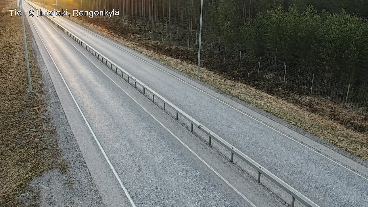 Weather Camera Image Road 19 Ilmajoki, Rengonkylä, Ilmajoki, Etelä-Pohjanmaa