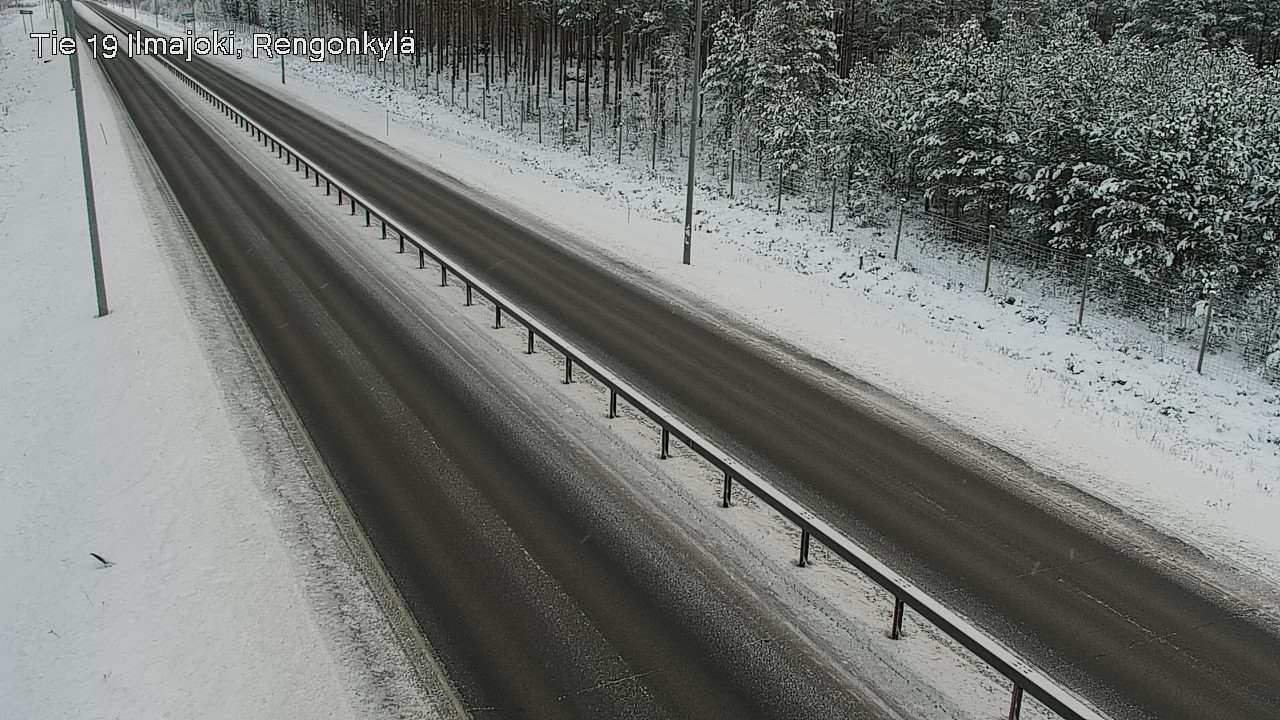 Weather Camera Image Road 19 Ilmajoki, Rengonkylä, Ilmajoki, Etelä-Pohjanmaa