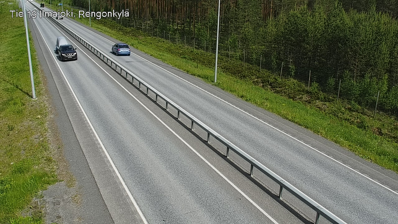 Weather Camera Image Road 19 Ilmajoki, Rengonkylä, Ilmajoki, Etelä-Pohjanmaa