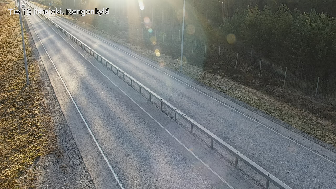 Weather Camera Image Road 19 Ilmajoki, Rengonkylä, Ilmajoki, Etelä-Pohjanmaa