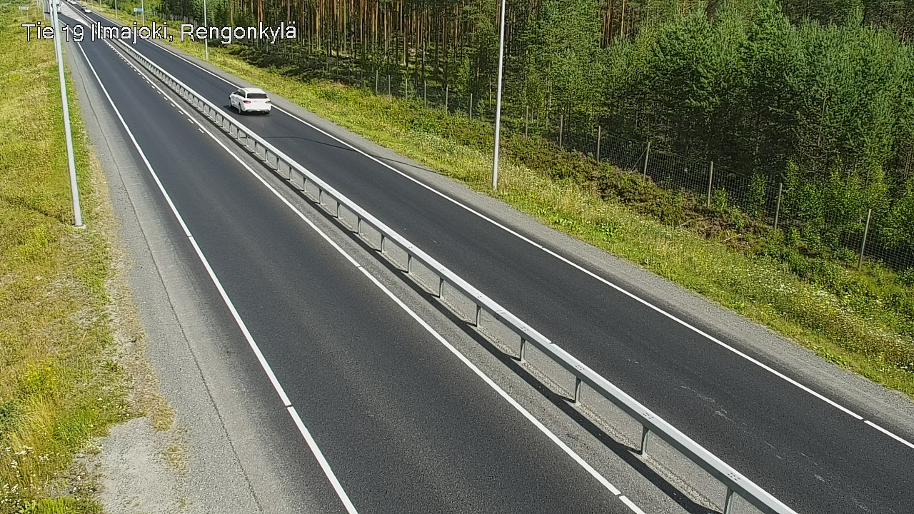 Weather Camera Image Road 19 Ilmajoki, Rengonkylä, Ilmajoki, Etelä-Pohjanmaa