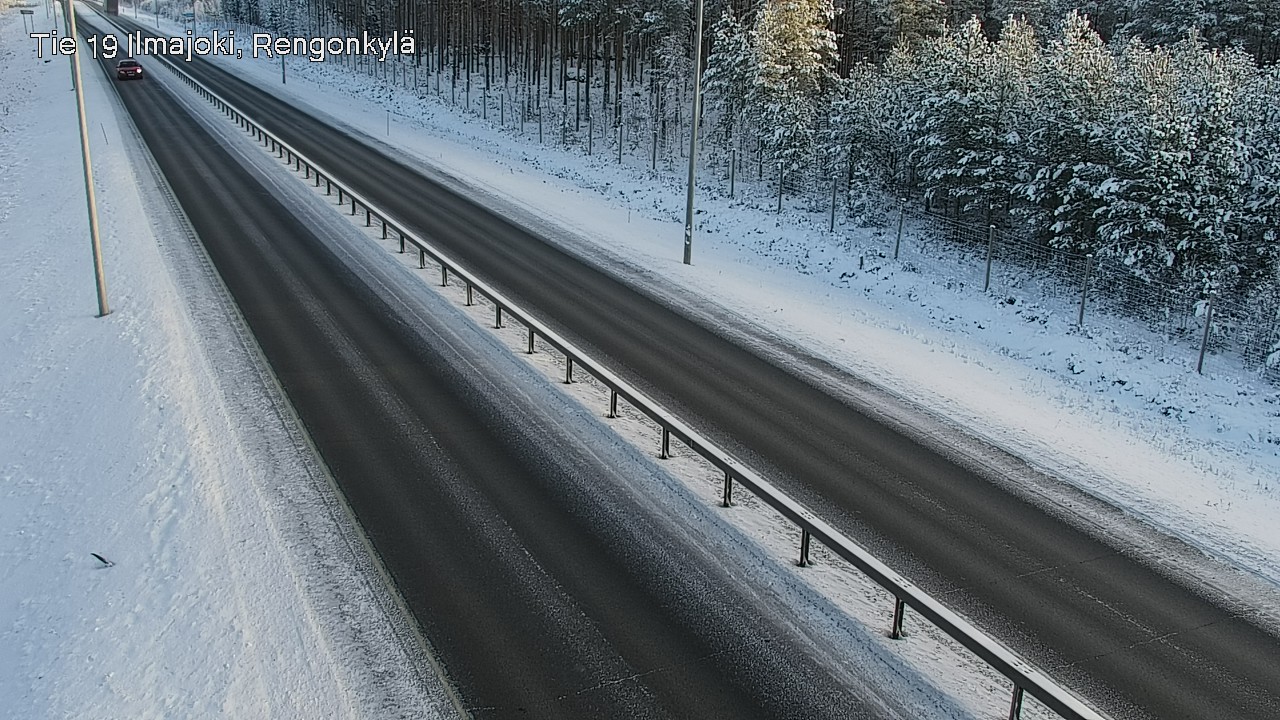 Weather Camera Image Road 19 Ilmajoki, Rengonkylä, Ilmajoki, Etelä-Pohjanmaa