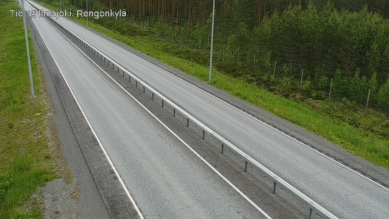 Weather Camera Image Road 19 Ilmajoki, Rengonkylä, Ilmajoki, Etelä-Pohjanmaa