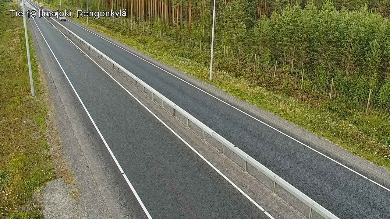 Weather Camera Image Road 19 Ilmajoki, Rengonkylä, Ilmajoki, Etelä-Pohjanmaa