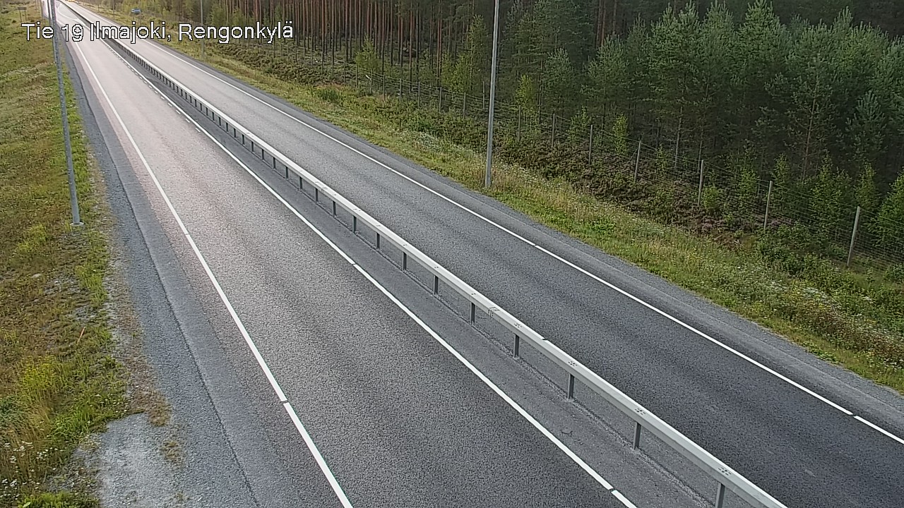 Weather Camera Image Road 19 Ilmajoki, Rengonkylä, Ilmajoki, Etelä-Pohjanmaa