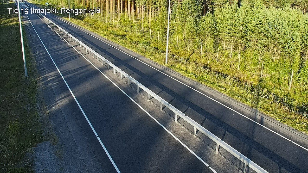 Weather Camera Image Road 19 Ilmajoki, Rengonkylä, Ilmajoki, Etelä-Pohjanmaa