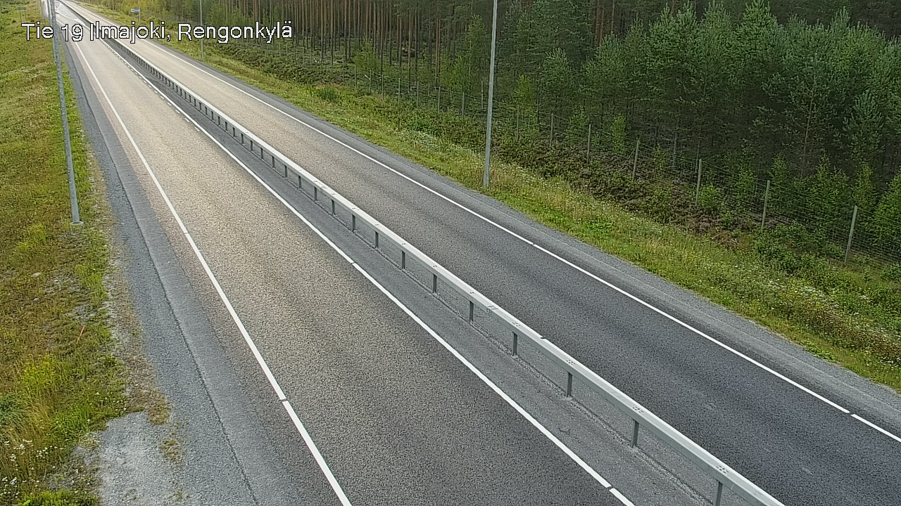 Weather Camera Image Road 19 Ilmajoki, Rengonkylä, Ilmajoki, Etelä-Pohjanmaa