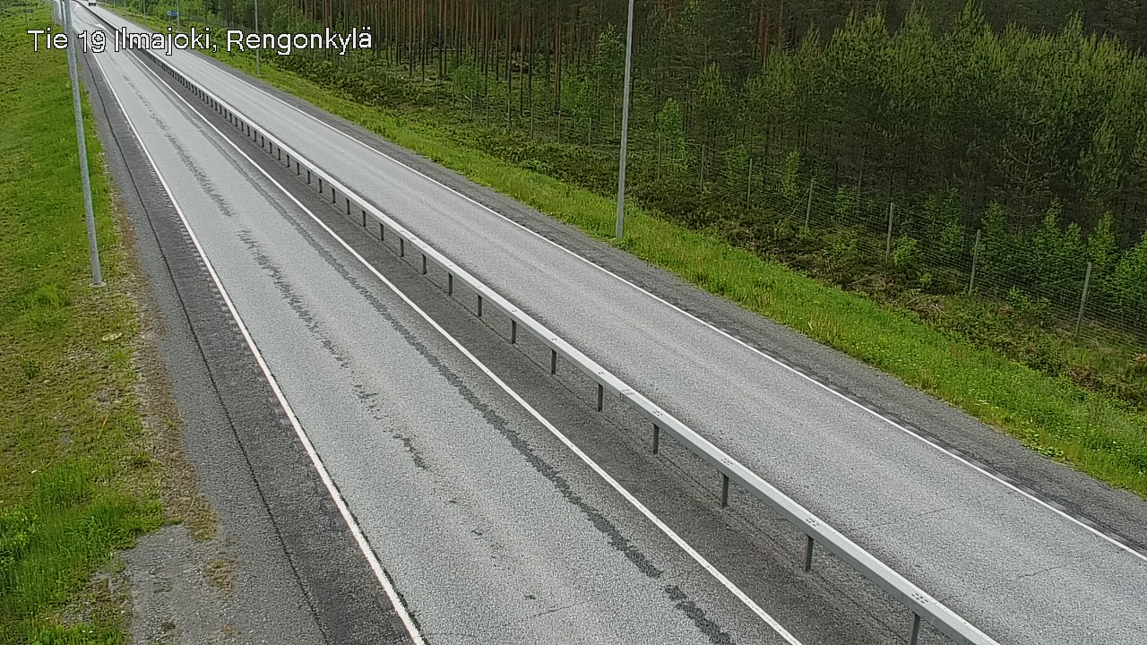 Weather Camera Image Road 19 Ilmajoki, Rengonkylä, Ilmajoki, Etelä-Pohjanmaa