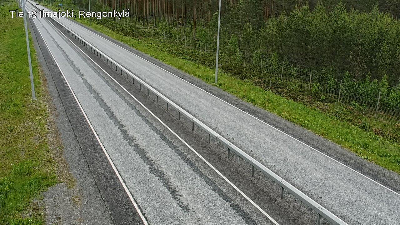 Weather Camera Image Road 19 Ilmajoki, Rengonkylä, Ilmajoki, Etelä-Pohjanmaa
