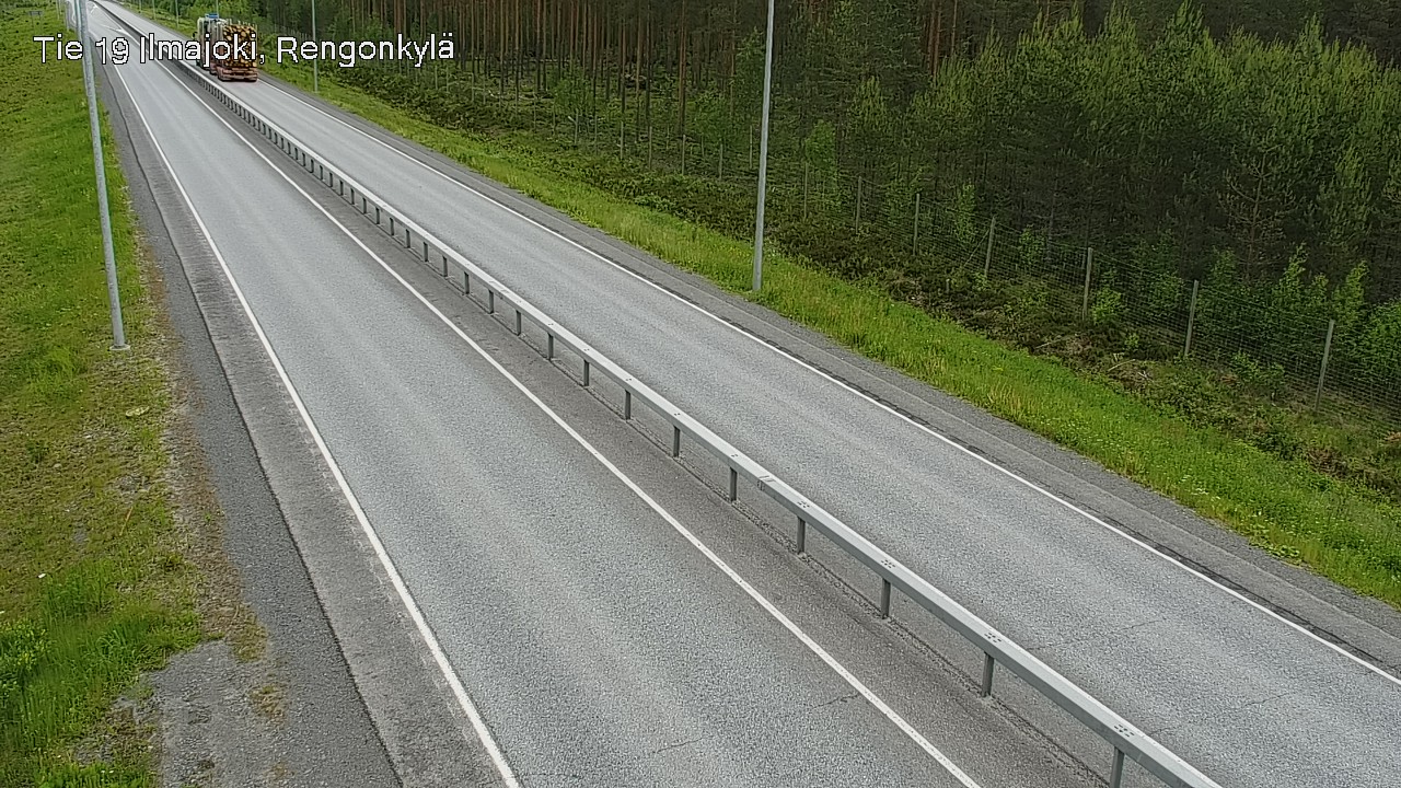 Weather Camera Image Road 19 Ilmajoki, Rengonkylä, Ilmajoki, Etelä-Pohjanmaa