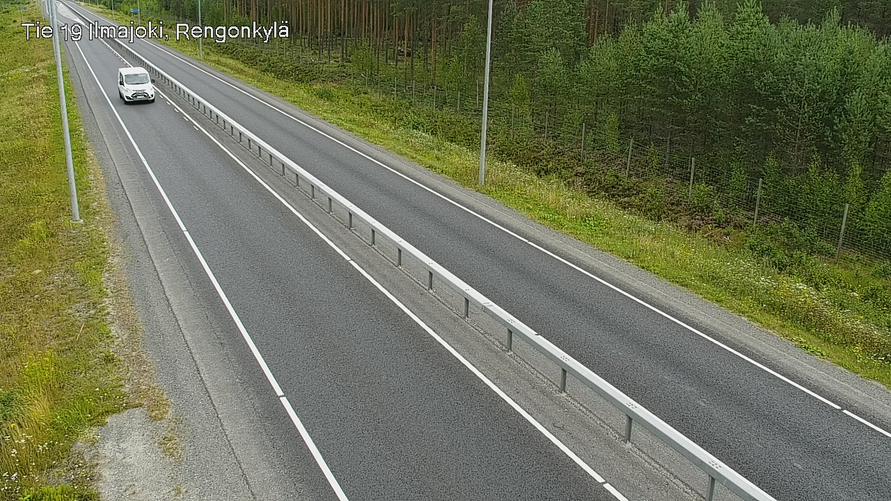 Weather Camera Image Road 19 Ilmajoki, Rengonkylä, Ilmajoki, Etelä-Pohjanmaa
