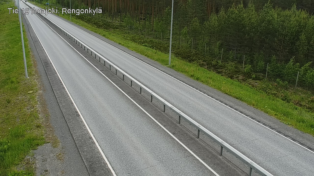 Weather Camera Image Road 19 Ilmajoki, Rengonkylä, Ilmajoki, Etelä-Pohjanmaa