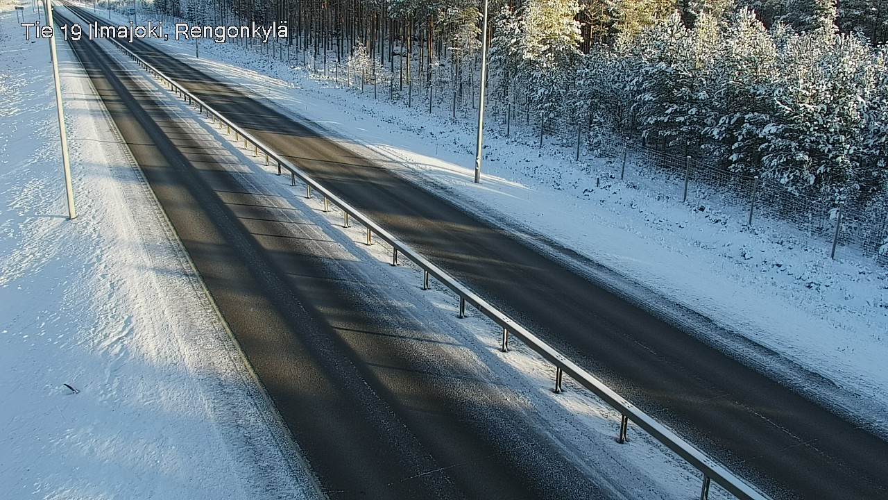 Weather Camera Image Road 19 Ilmajoki, Rengonkylä, Ilmajoki, Etelä-Pohjanmaa