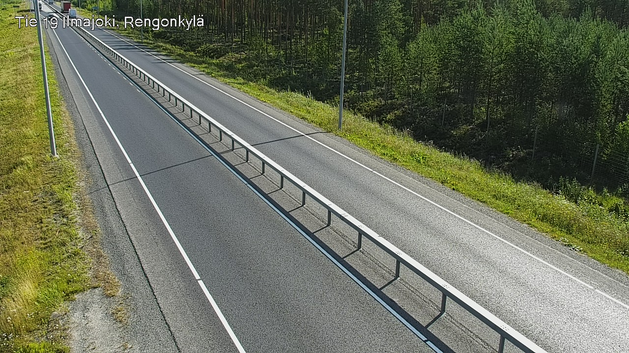 Weather Camera Image Road 19 Ilmajoki, Rengonkylä, Ilmajoki, Etelä-Pohjanmaa