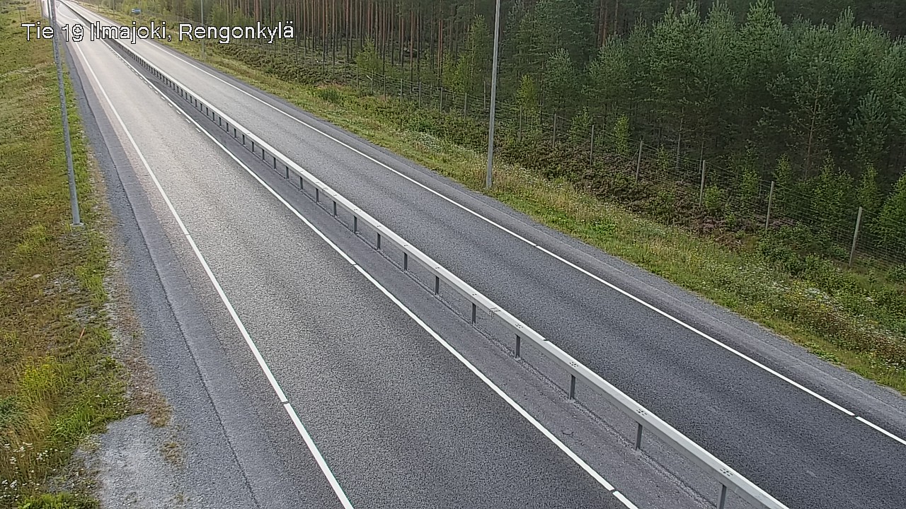 Weather Camera Image Road 19 Ilmajoki, Rengonkylä, Ilmajoki, Etelä-Pohjanmaa