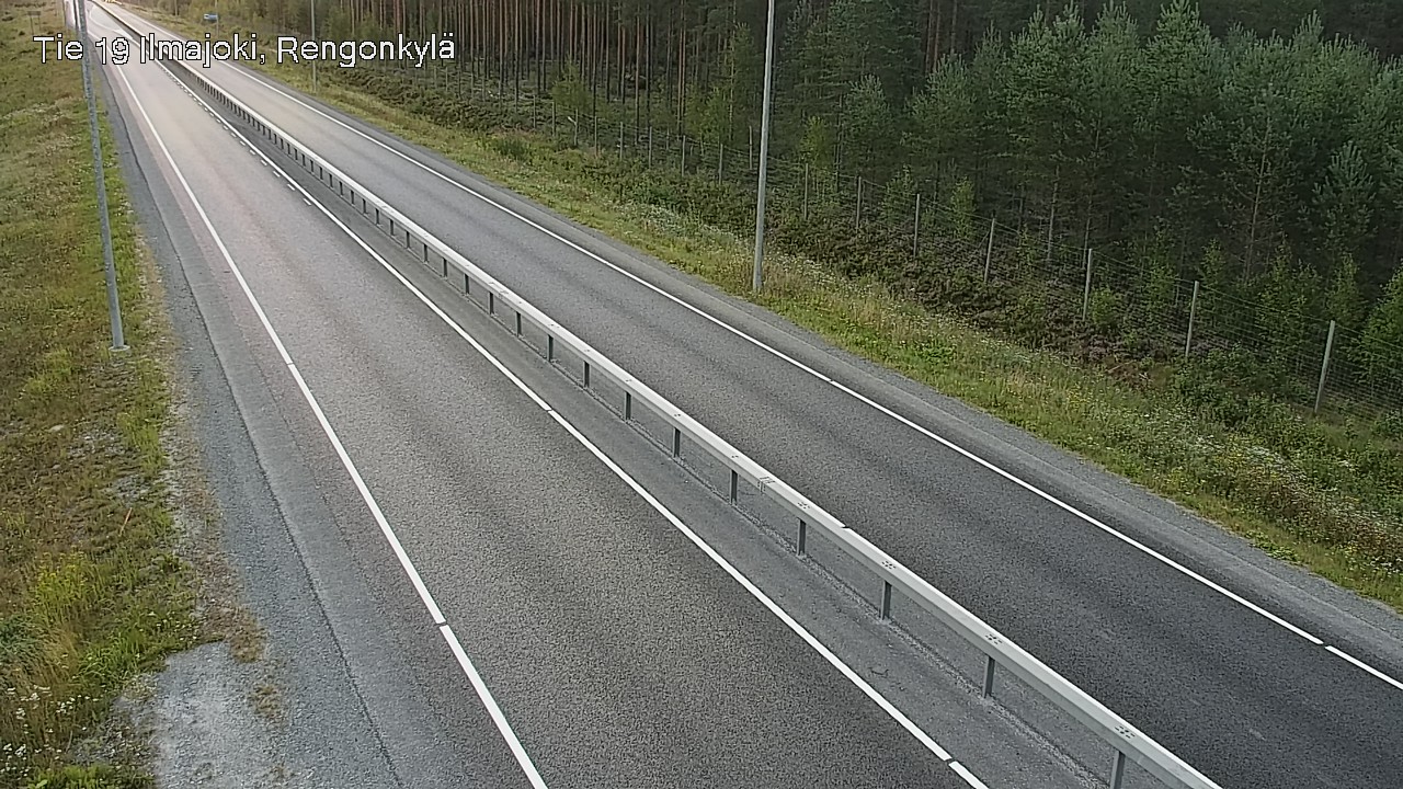 Weather Camera Image Road 19 Ilmajoki, Rengonkylä, Ilmajoki, Etelä-Pohjanmaa
