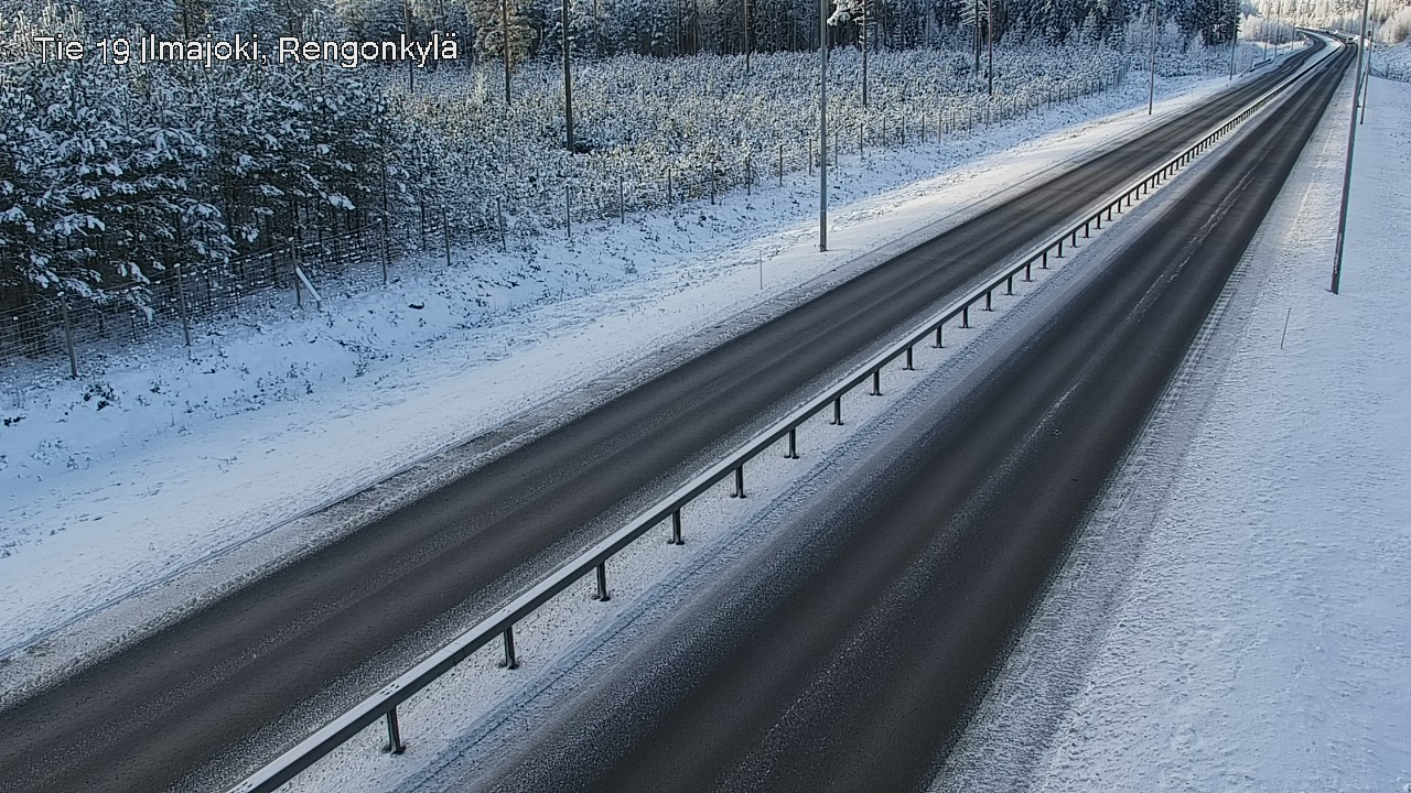 Weather Camera Image Road 19 Ilmajoki, Rengonkylä, Ilmajoki, Etelä-Pohjanmaa