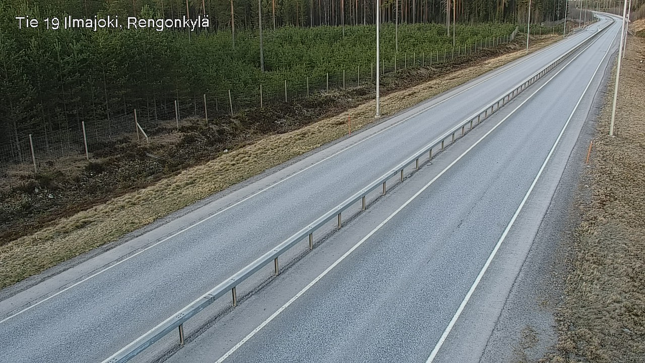 Weather Camera Image Road 19 Ilmajoki, Rengonkylä, Ilmajoki, Etelä-Pohjanmaa