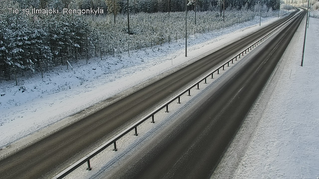 Weather Camera Image Road 19 Ilmajoki, Rengonkylä, Ilmajoki, Etelä-Pohjanmaa