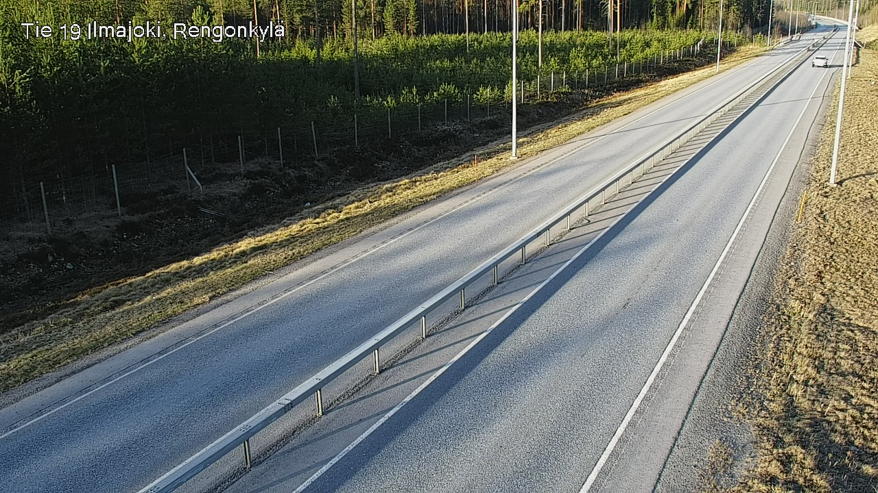 Weather Camera Image Road 19 Ilmajoki, Rengonkylä, Ilmajoki, Etelä-Pohjanmaa