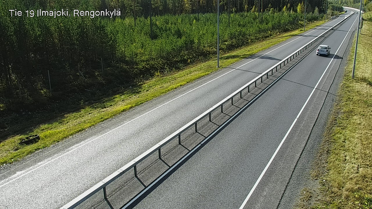 Weather Camera Image Road 19 Ilmajoki, Rengonkylä, Ilmajoki, Etelä-Pohjanmaa