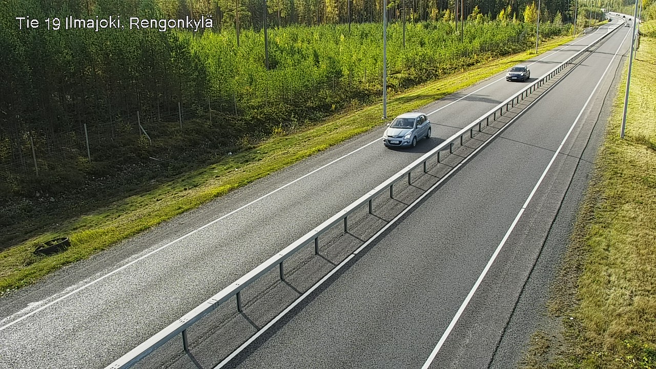 Weather Camera Image Road 19 Ilmajoki, Rengonkylä, Ilmajoki, Etelä-Pohjanmaa