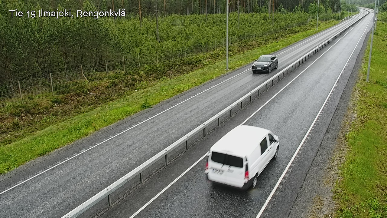Weather Camera Image Road 19 Ilmajoki, Rengonkylä, Ilmajoki, Etelä-Pohjanmaa
