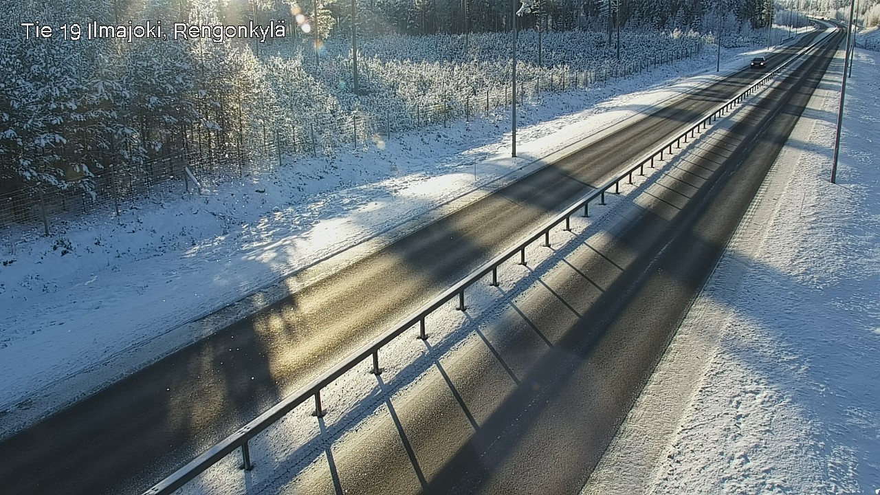 Weather Camera Image Road 19 Ilmajoki, Rengonkylä, Ilmajoki, Etelä-Pohjanmaa