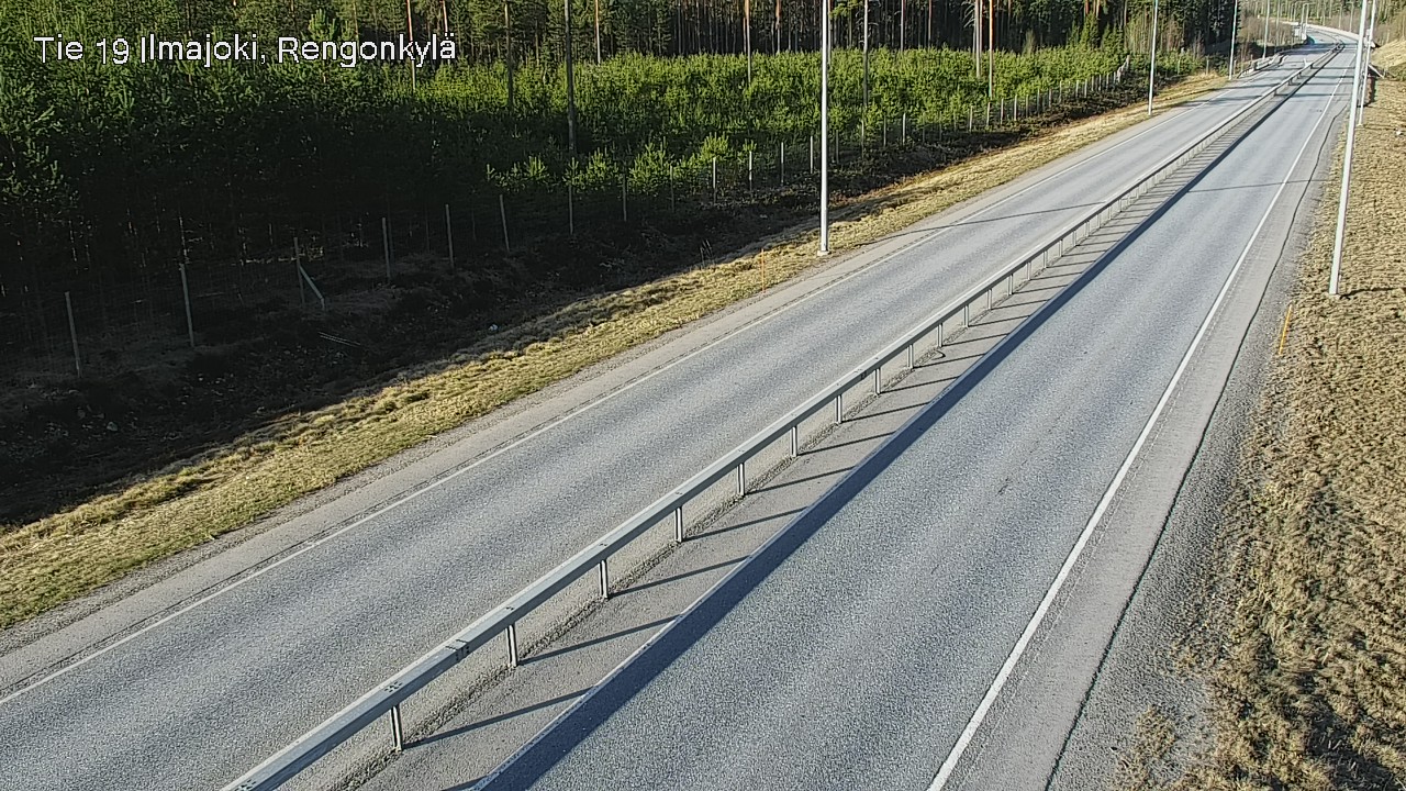 Weather Camera Image Road 19 Ilmajoki, Rengonkylä, Ilmajoki, Etelä-Pohjanmaa