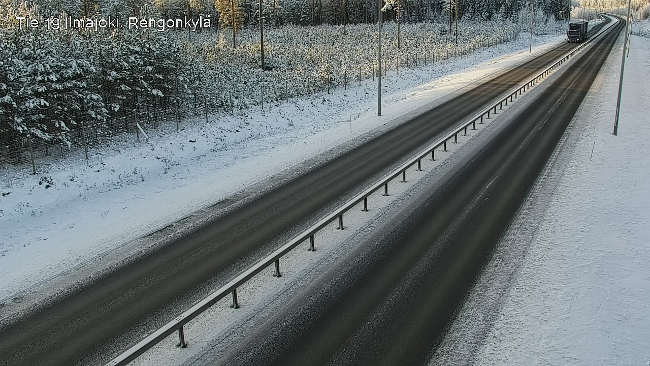 Weather Camera Image Road 19 Ilmajoki, Rengonkylä, Ilmajoki, Etelä-Pohjanmaa