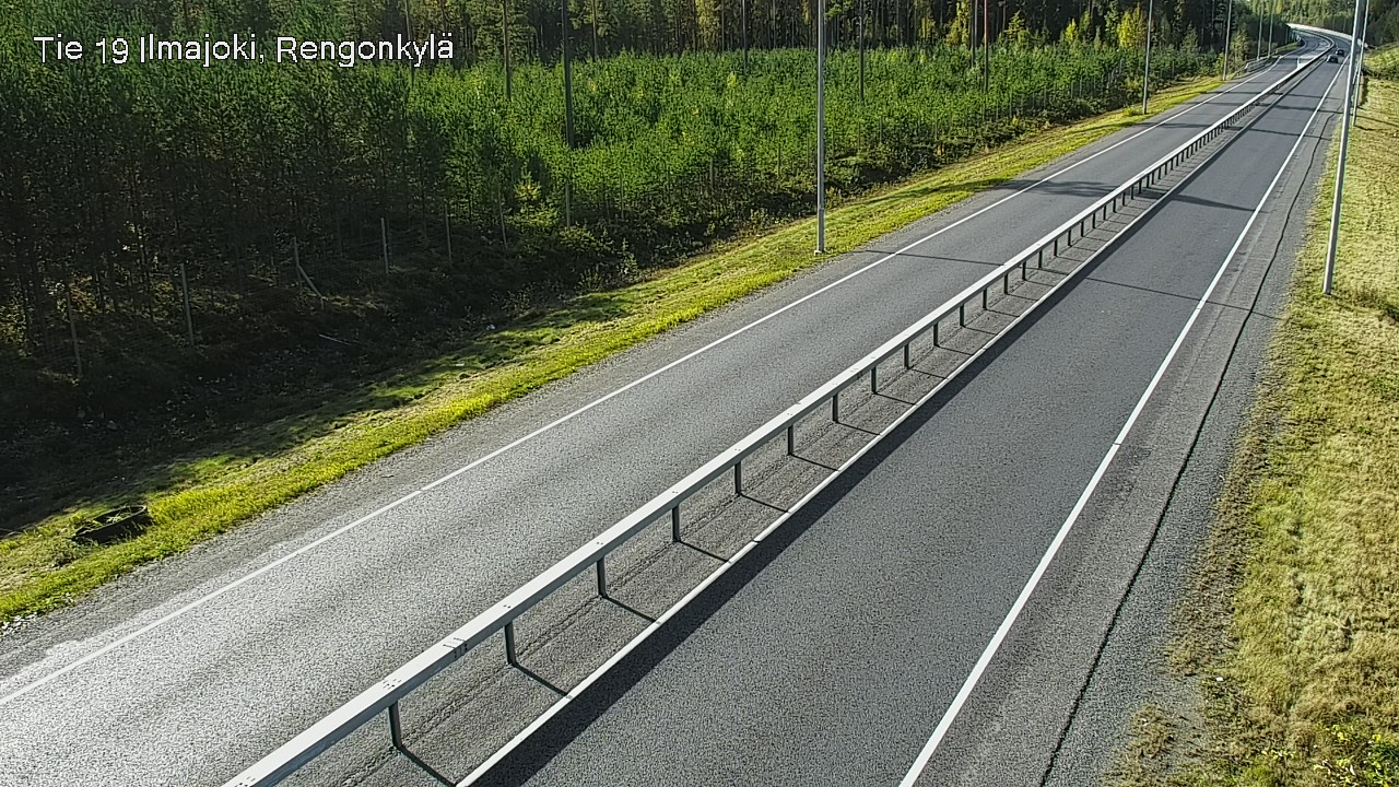Weather Camera Image Road 19 Ilmajoki, Rengonkylä, Ilmajoki, Etelä-Pohjanmaa