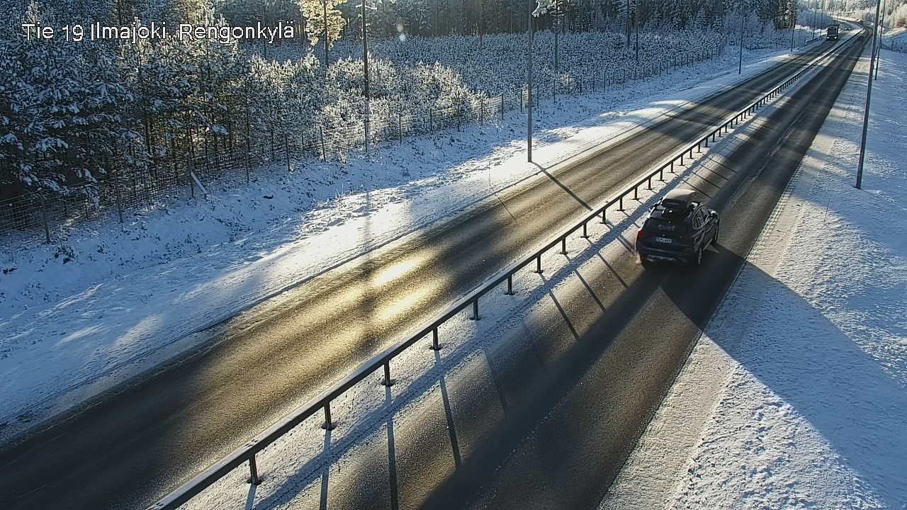 Weather Camera Image Väg 19 Ilmola, Rengonkylä, Ilmajoki, Etelä-Pohjanmaa