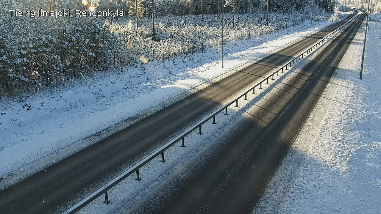 Weather Camera Image Road 19 Ilmajoki, Rengonkylä, Ilmajoki, Etelä-Pohjanmaa