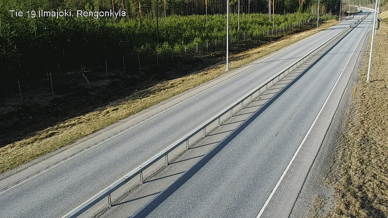Weather Camera Image Road 19 Ilmajoki, Rengonkylä, Ilmajoki, Etelä-Pohjanmaa