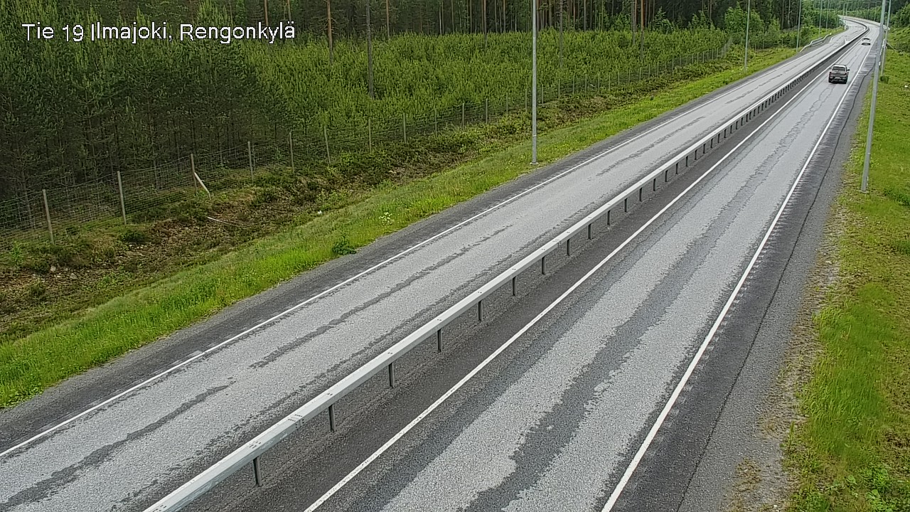 Weather Camera Image Road 19 Ilmajoki, Rengonkylä, Ilmajoki, Etelä-Pohjanmaa