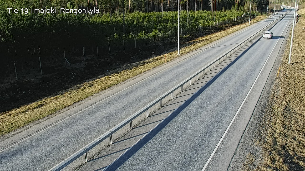 Weather Camera Image Road 19 Ilmajoki, Rengonkylä, Ilmajoki, Etelä-Pohjanmaa