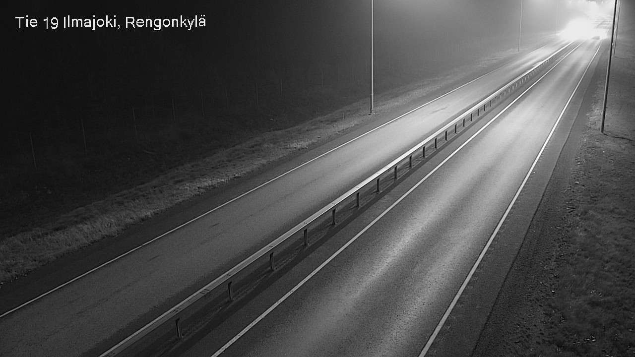 Weather Camera Image Väg 19 Ilmola, Rengonkylä, Ilmajoki, Etelä-Pohjanmaa