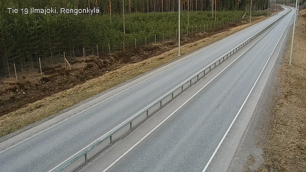 Weather Camera Image Road 19 Ilmajoki, Rengonkylä, Ilmajoki, Etelä-Pohjanmaa