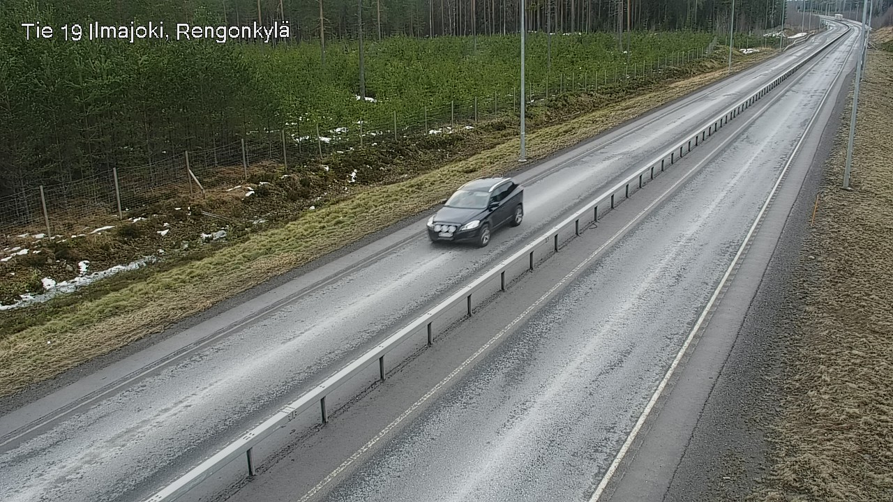 Weather Camera Image Road 19 Ilmajoki, Rengonkylä, Ilmajoki, Etelä-Pohjanmaa