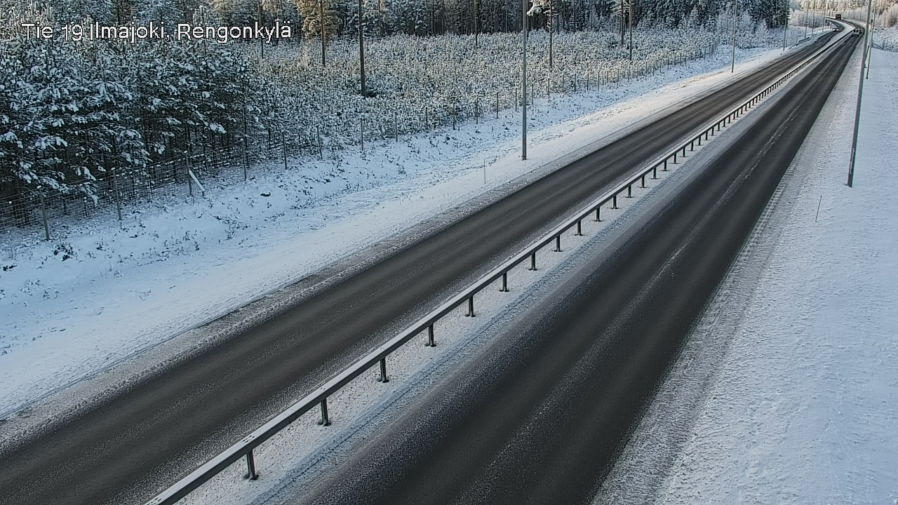 Weather Camera Image Road 19 Ilmajoki, Rengonkylä, Ilmajoki, Etelä-Pohjanmaa