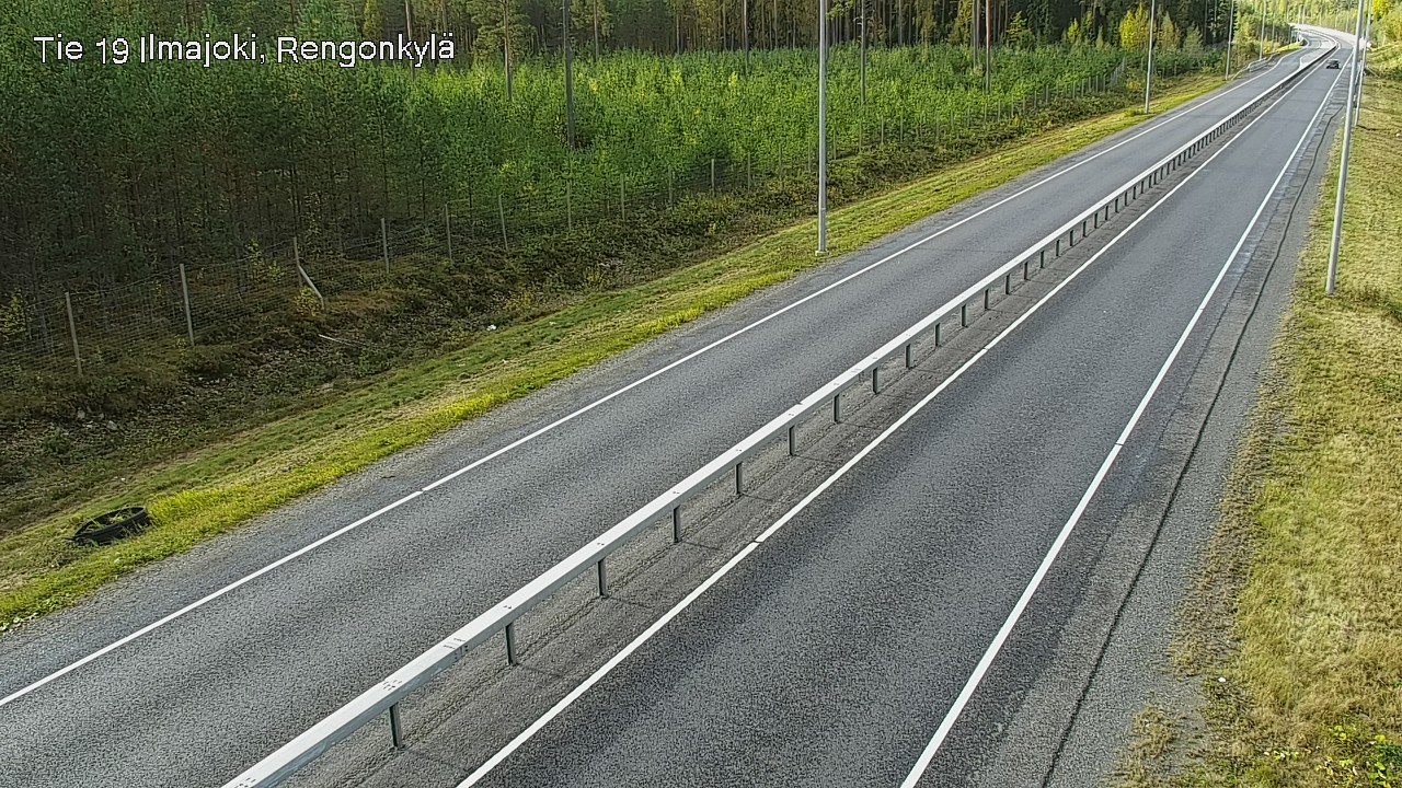 Weather Camera Image Road 19 Ilmajoki, Rengonkylä, Ilmajoki, Etelä-Pohjanmaa