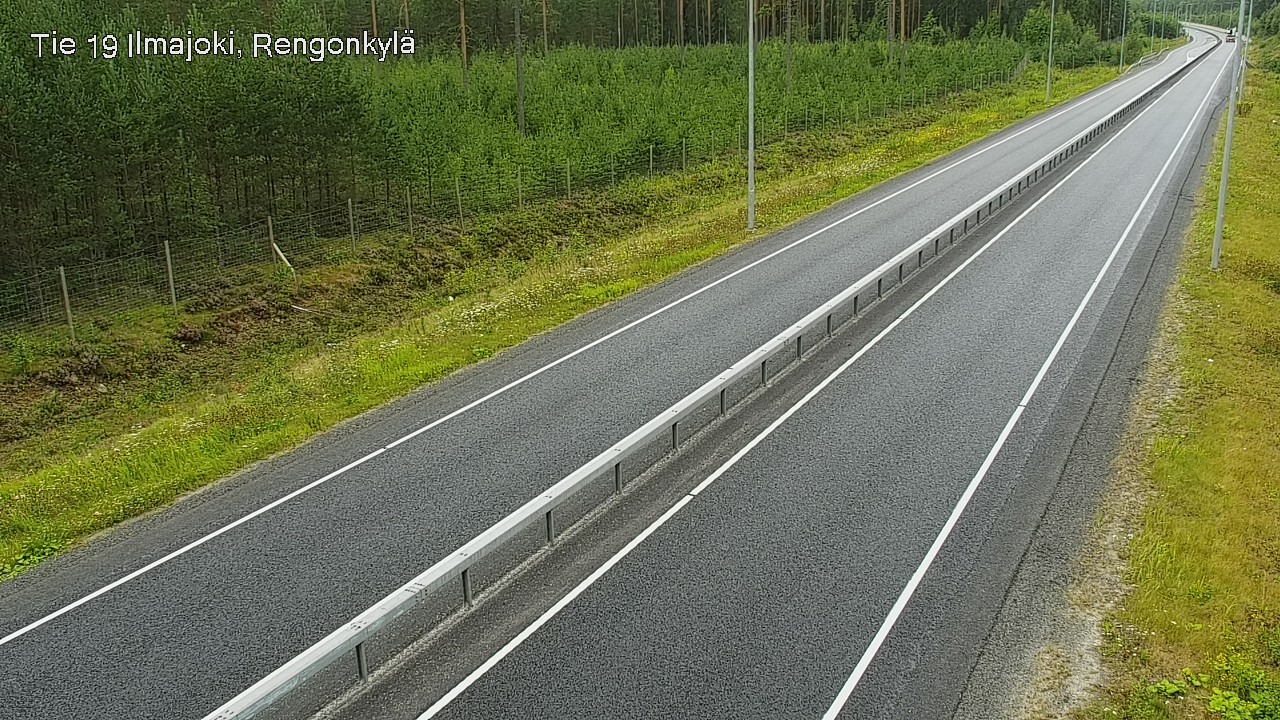 Weather Camera Image Road 19 Ilmajoki, Rengonkylä, Ilmajoki, Etelä-Pohjanmaa