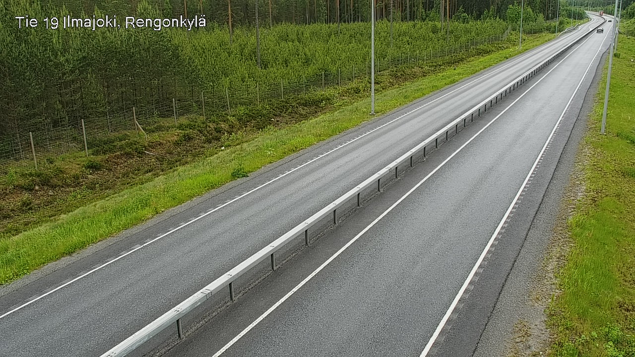 Weather Camera Image Road 19 Ilmajoki, Rengonkylä, Ilmajoki, Etelä-Pohjanmaa