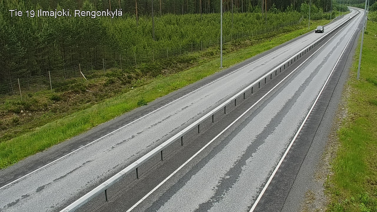 Weather Camera Image Road 19 Ilmajoki, Rengonkylä, Ilmajoki, Etelä-Pohjanmaa